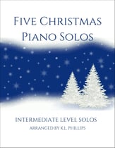 Five Christmas Piano Solos piano sheet music cover